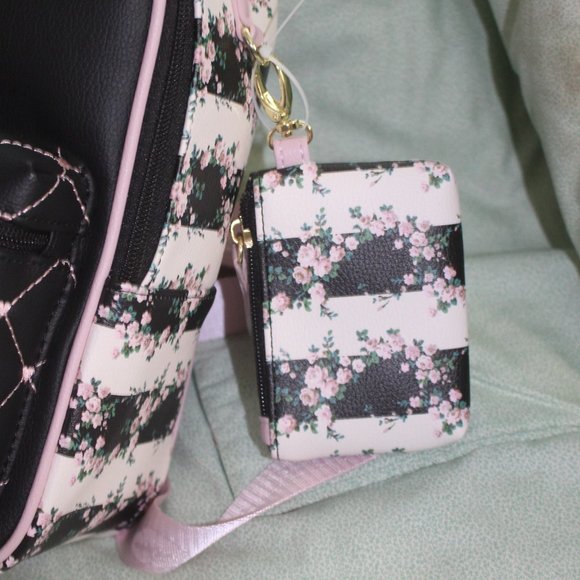 Betsey Johnson Bags Nwt Betsey Johnson Small Backpack Quilted Front